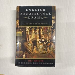 English Renaissance Drama: A Norton Anthology by Rasmussen, Eric Hardback Book